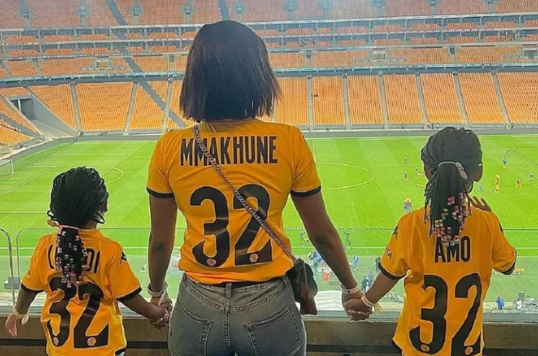 “Pictures of Kaizer Chiefs Star Itumeleng Khune’s Wife and Kids Break Insta”